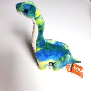 Wild Republic Dinosaur Brachiosaurus Stuffed Plush Toy Animal Collectible